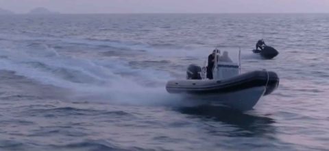 Boat chasing